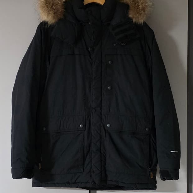 살로몬 남성 덕다운 점퍼.  싸이즈105.