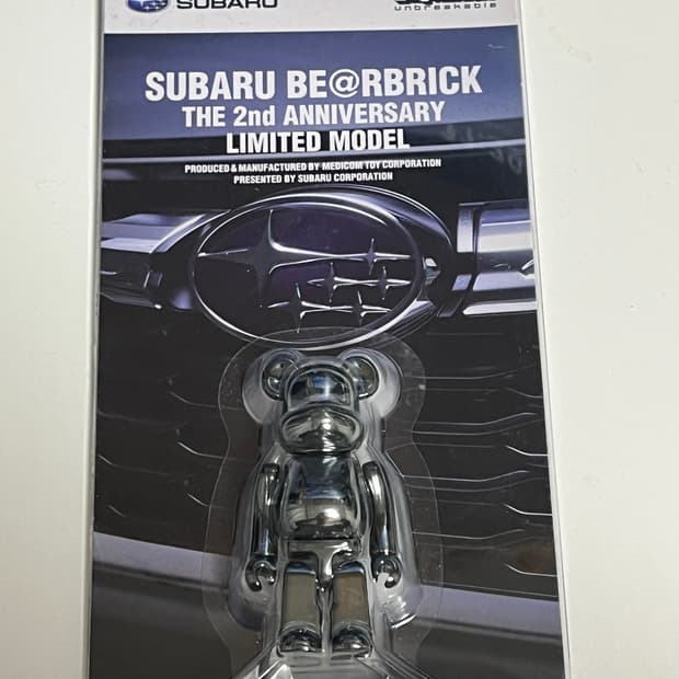 2018 스바루 베어브릭 100%