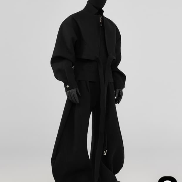 비엑세스 코튼팬츠