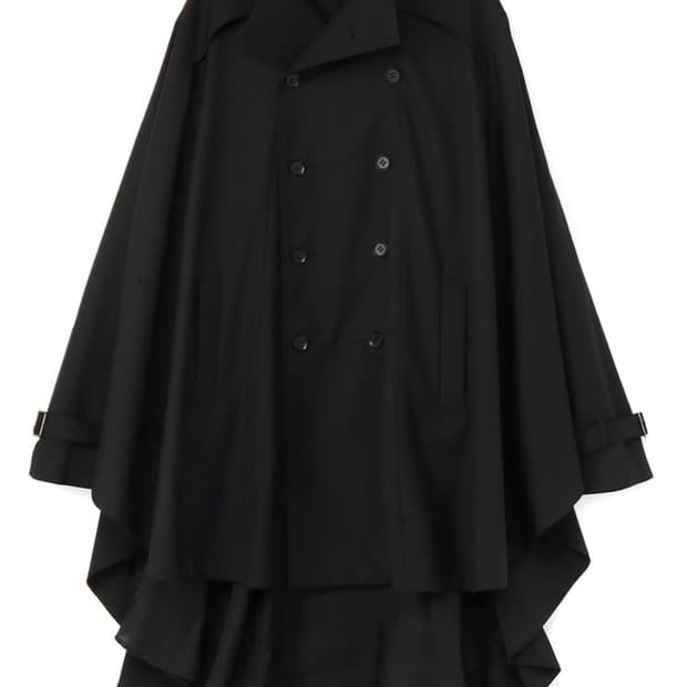 요지 야마모토 Ground Y 케이프 코트