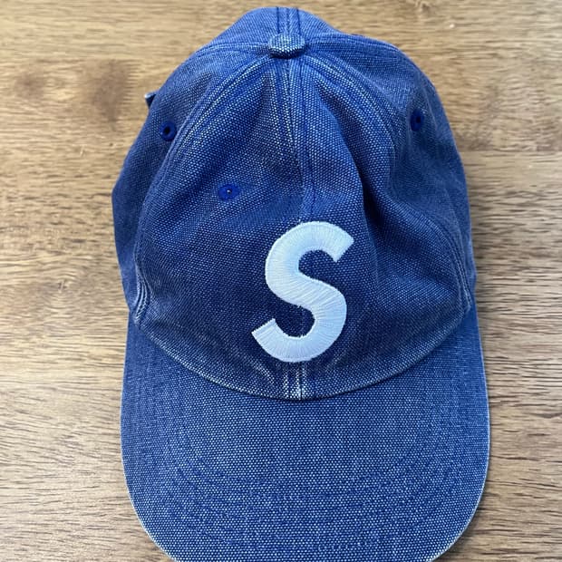 슈프림 S로고 피그먼트 볼캡 23SS