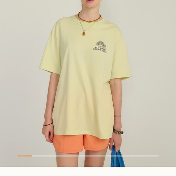 헬로 선라이즈 티셔츠 M