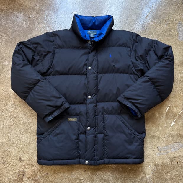 폴로 블루 포니 패딩