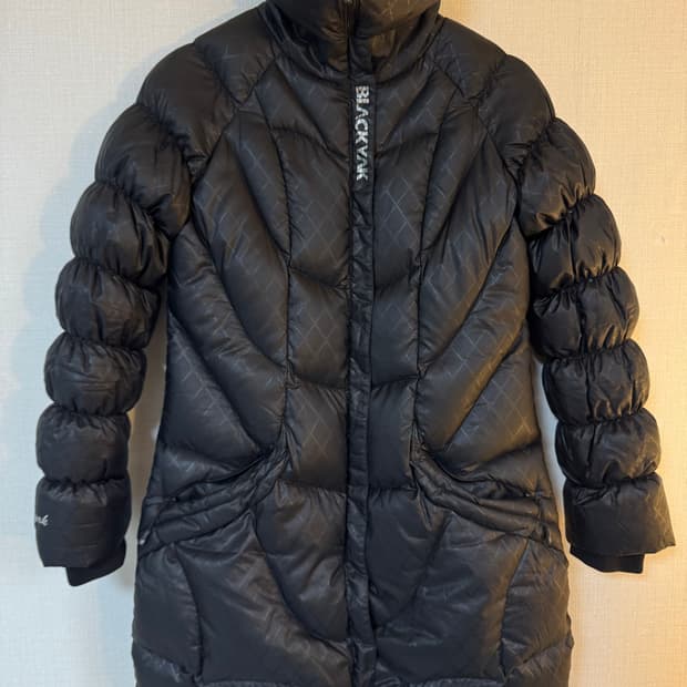 [95]블랙야크 구스다운 여성 롱패딩