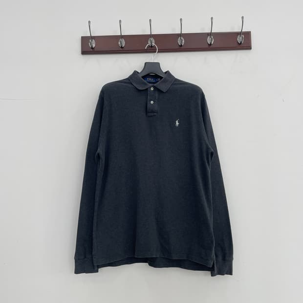 폴로 랄프로렌 남성 롱슬리브 폴로 셔츠 카라티 100-105