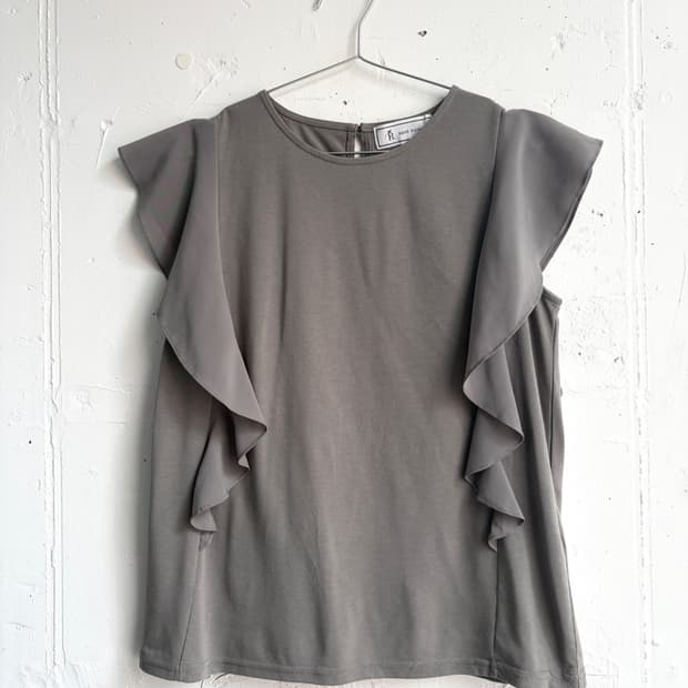 ROPE PICNIC frill sleeveless