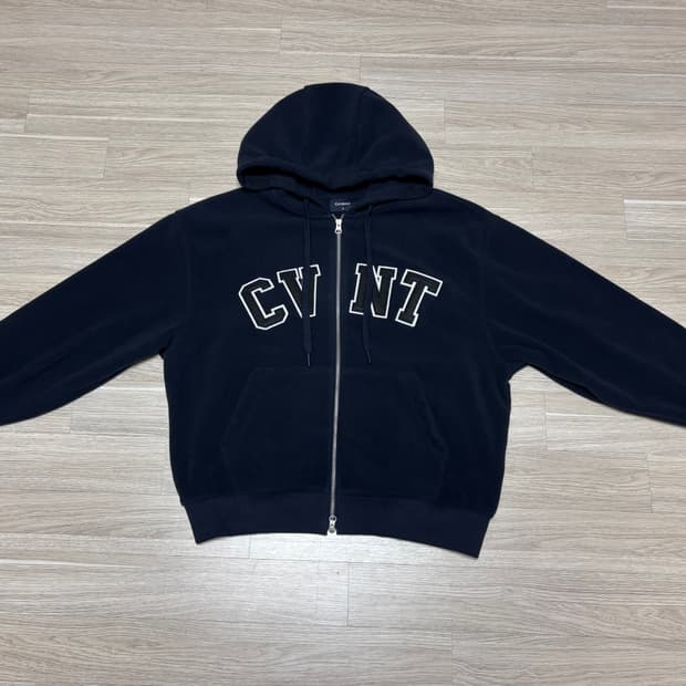 커버낫 기모 후드집업