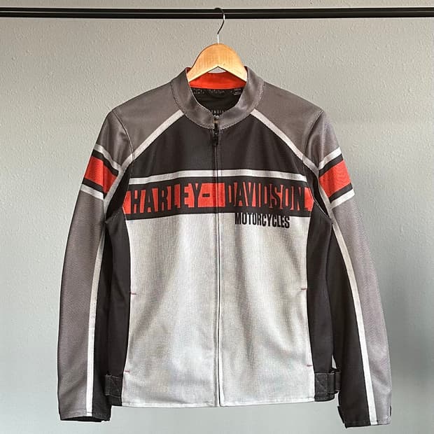 [S]할리데이비슨 모터싸이클 메쉬 라이더 자켓