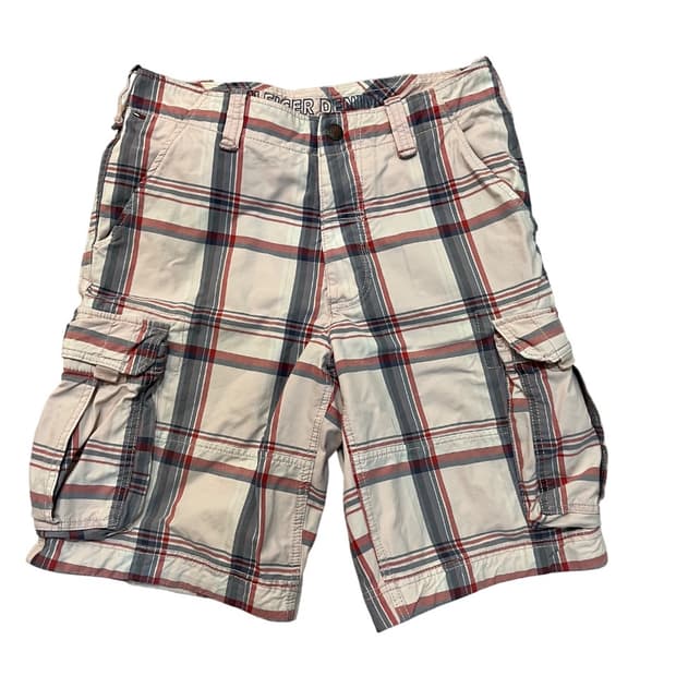 체크 버뮤다 팬츠 핑크 pink