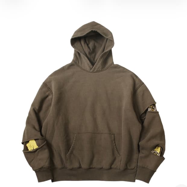 캐피탈 리버시블 플리스 엘보우 립 후드