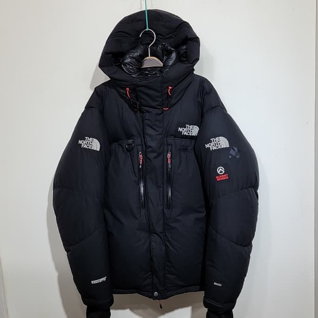(L) 노스페이스 히말라야 패딩점퍼 블랙 거위털 800 다운자켓 