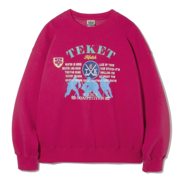 테켓 Cole Sweatshirt Pink 맨투맨
