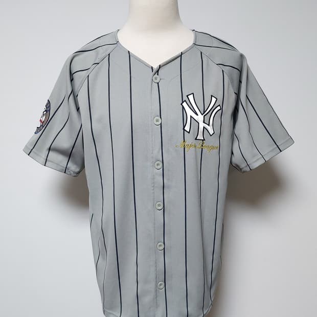 MLB 뉴욕 양키스 핀스트라이프 유니폼 셔츠(100)

