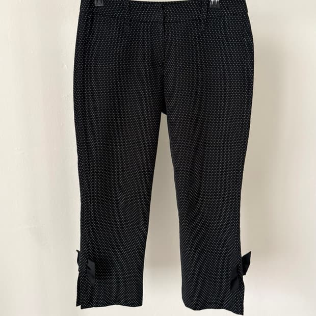 To be chic 7부 도트 팬츠 