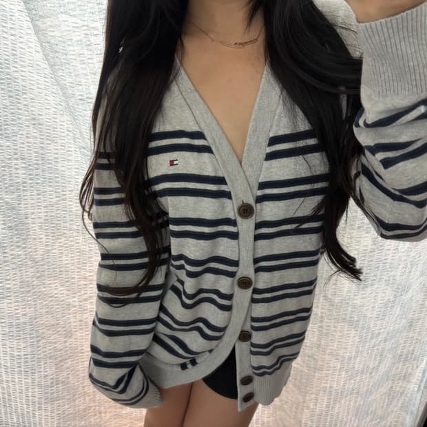 타미힐피거 가디건