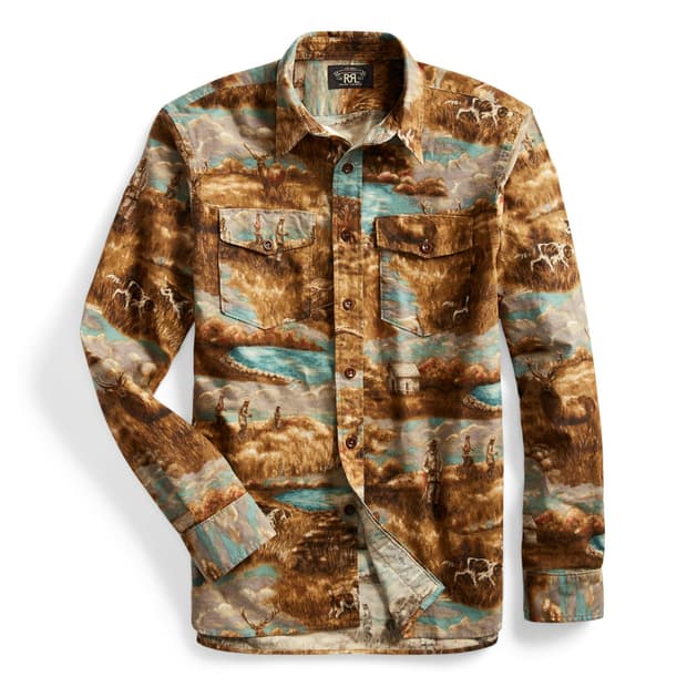 RRL Freeport Work Shirt (M)