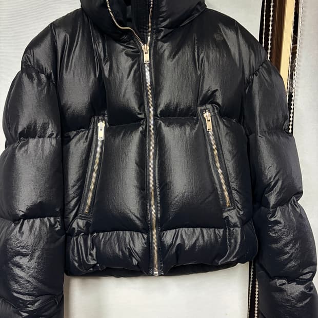 렉토 샤이닝 퀼티드 구스다운 패딩 L사이즈