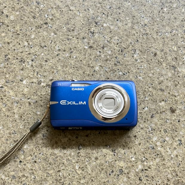 Casio Exilim 카시오 엑슬림 Z550 블루 / 작례 O