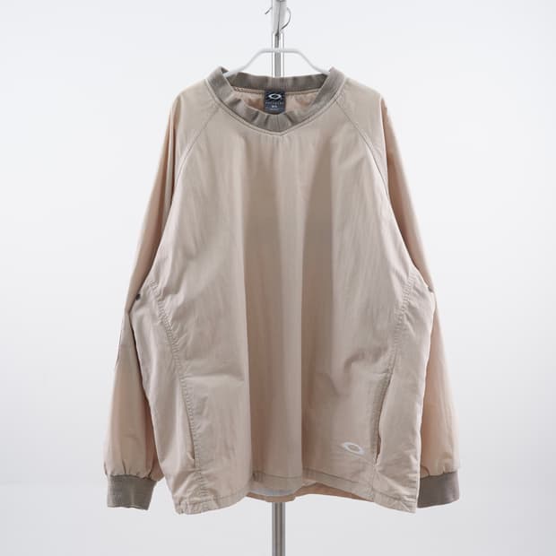 OAKLEY 써클로고 하단 풀오버 맨투맨