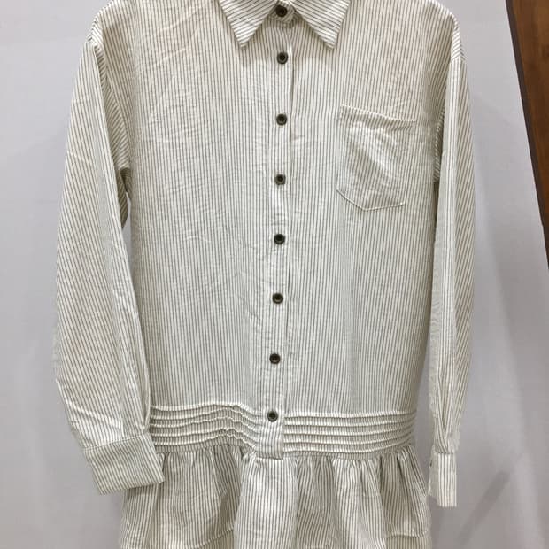 빈티지 프릴 셔츠