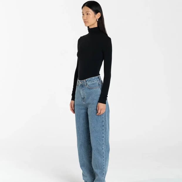 (0) 여성용 아모멘토 RECYCLED COTTON DENIM 청바지