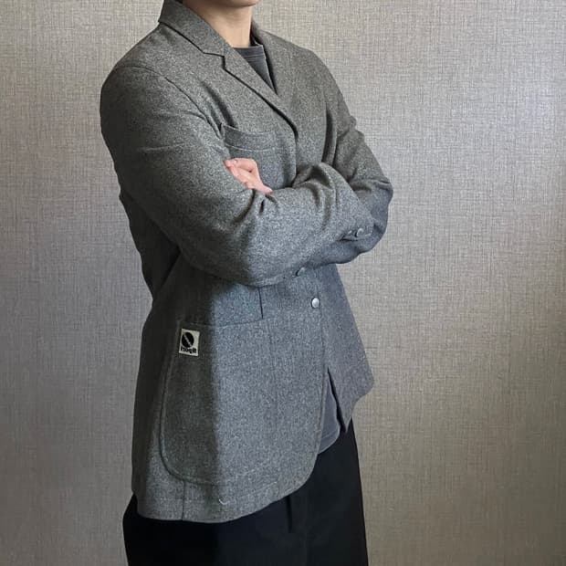 헤리티지플로스 스포츠 캐주얼 블레이져 버튼 자켓