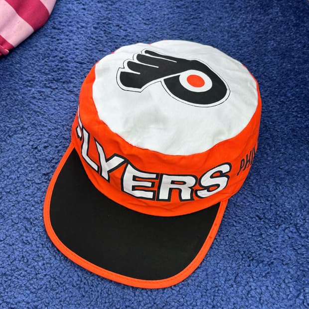 90s NHL Philadelphia Flyers Pillbox Hat