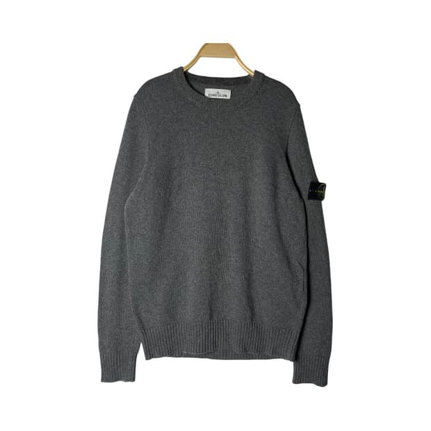 [Stone Island] 스톤아일랜드 크루넥 와펜 울 니트