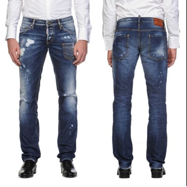 디스퀘어드 슬림 스트레이트핏 46 (30-31)