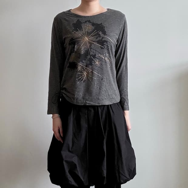 Hanabi Pringting Top