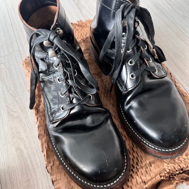 토이즈맥코이 워크 부츠 글라스 레더 소가죽 TMA2307 24SS