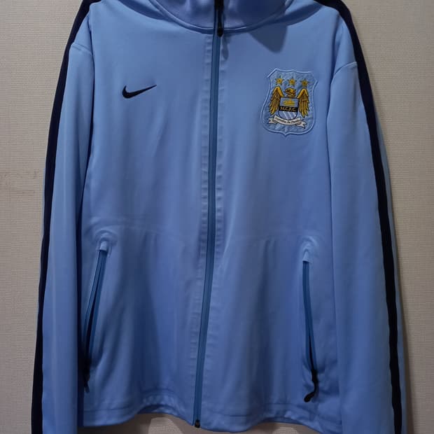 나이키 맨시티 유니폼 MCFC 트랙탑 저지 져지집업 100/L