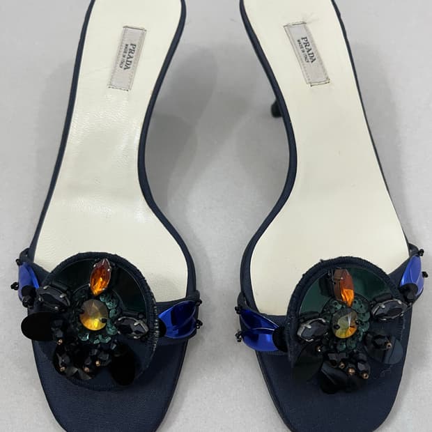 Prada 프라다 빈티지 여성 샌들 35/225