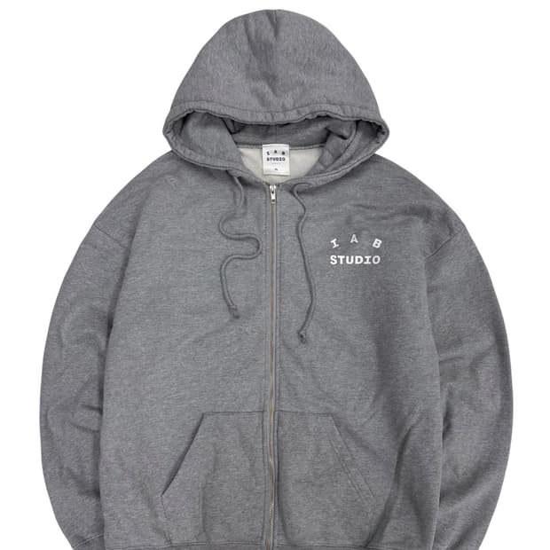 아이앱스튜디오 후드집업 그레이 (XL) 