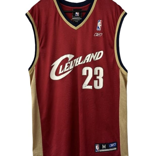 [M] REEBOK 리복 클리블랜드 르브론제임스 NBA 어센틱저지