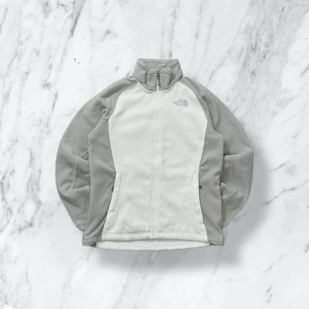 노스페이스 배색 플리스 자켓 