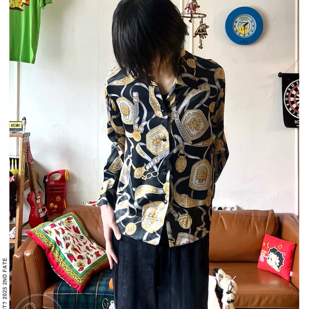 1980-90s Japanese Vintage Silk Shirt