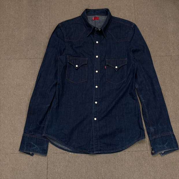 levis redtab 리바이스 레드탭 웨스턴 데님 셔츠 
