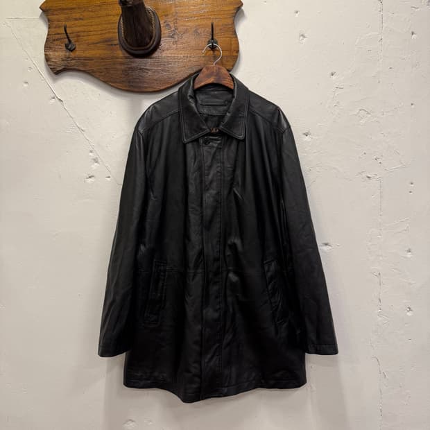 (LL) Balmain 발망 Paris Vintage Leather C