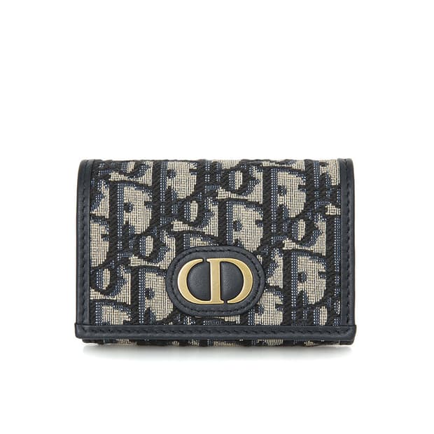 디올 오블리크 몽테뉴 글리신 지갑 카드 플랩 미니지갑 S2300UTZQ