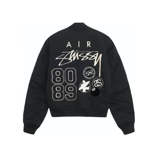 나이키X스투시 리버시블 자켓 L