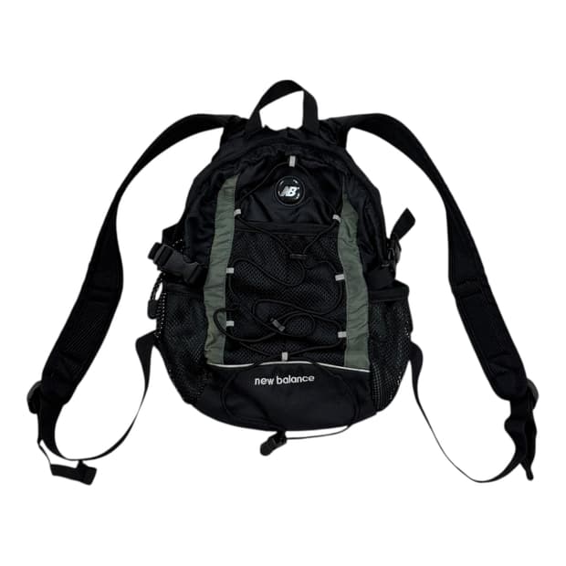 뉴발란스 미니 Y2K 백팩 가방 카키 블랙