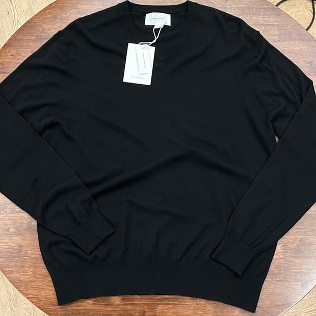 [새제품] 자라 오리진 캐시미어 니트 블랙 XL