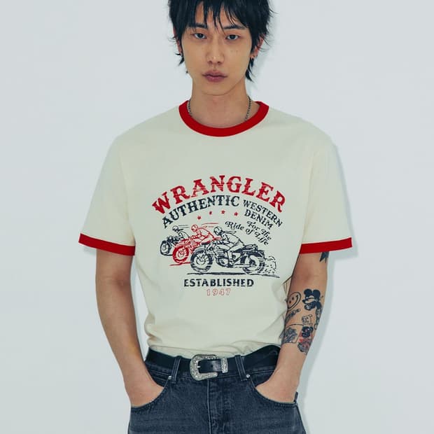 랭글러 MOTOCYCLE RINGER T-SHIRT 반팔 티셔츠 M