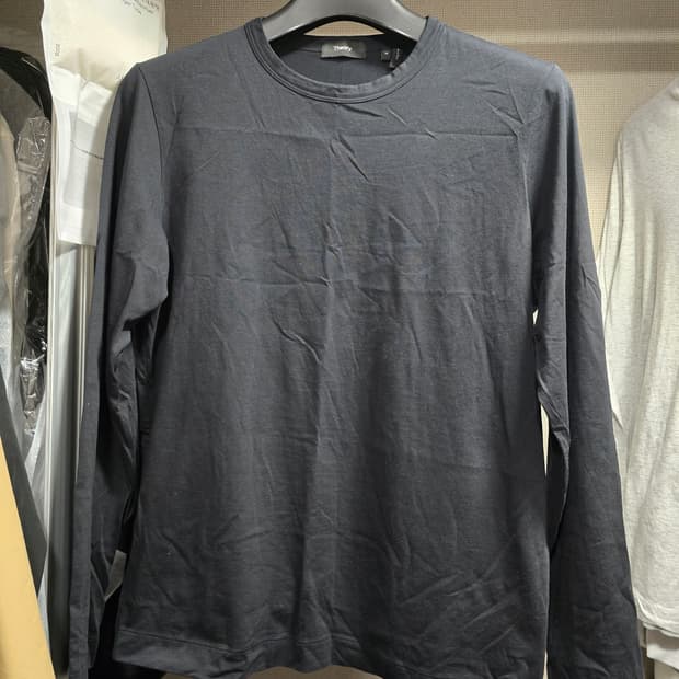 (미사용) 띠어리 가스켈 NL 피마코튼 긴팔티 (M)