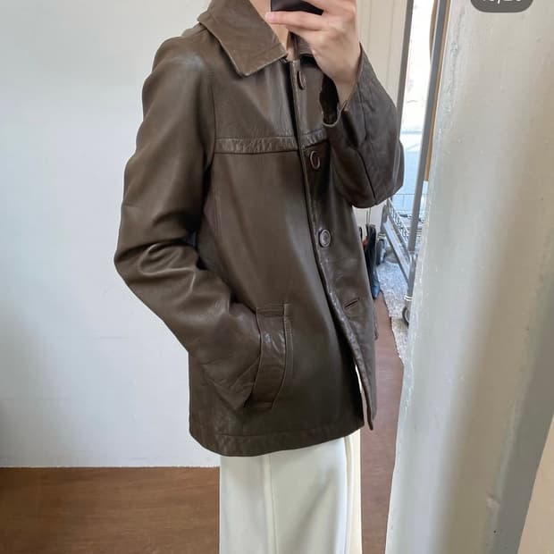 빈티지 가죽 자켓 레더 자켓