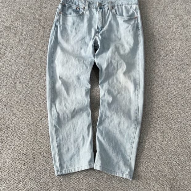 리바이스 연청바지 데님팬츠 데님연청바지 32인치