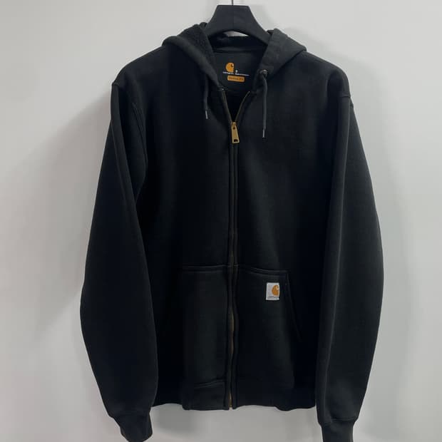 칼하트 블랙 써멀 후드집업 (on.686)  