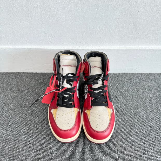 나이키 오프화이트 조던1 시카고 조던 더텐 275