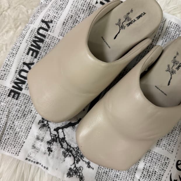 YUME YUME Truck faux leather mules